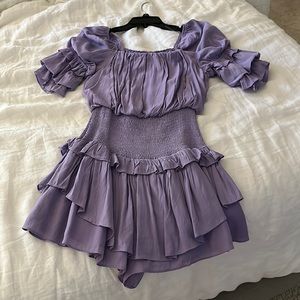 DO+BE purple romper